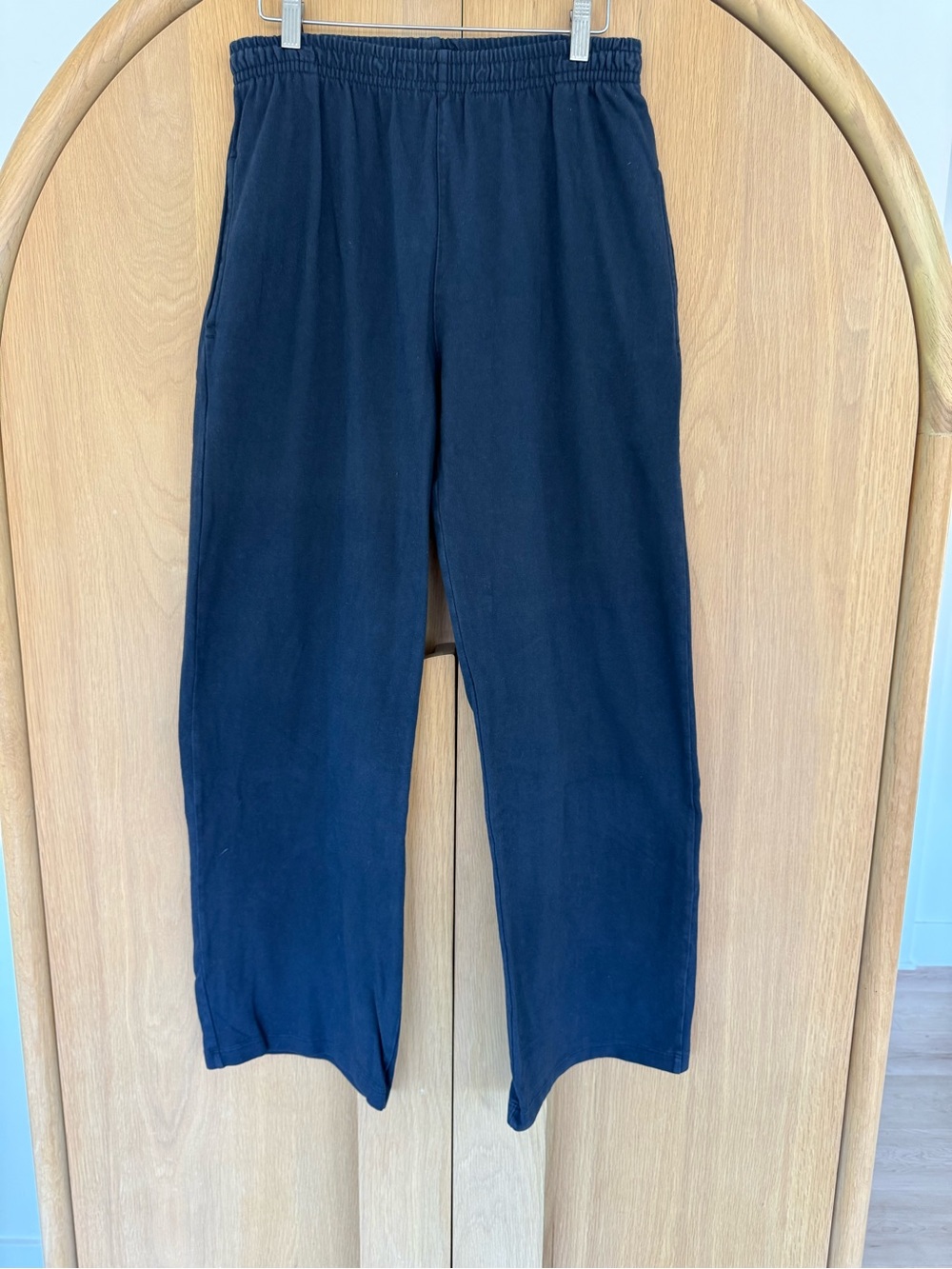 Brandy Melville NWOT Navy Elastic Waist Jogger Pants One Size